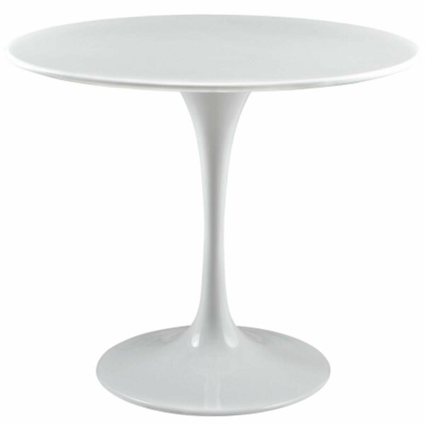 East End Imports Lippa 36 in. Wood Top Dining Table, White EEI-1116-WHI